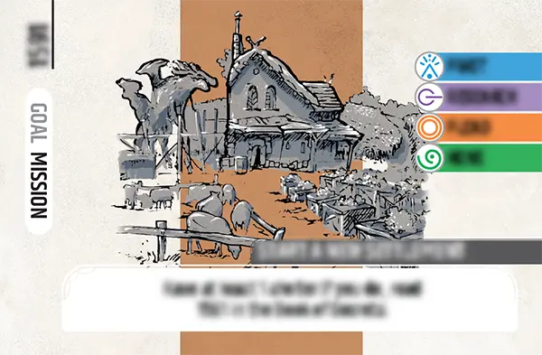 Mission card